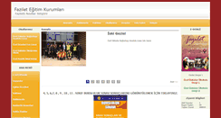 Desktop Screenshot of ilimfaziletvakfi.org.tr